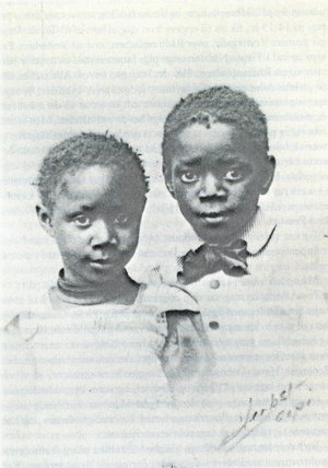 Foto af Alberta og Victor fra tiden omkring deres ankomst til København i 1905