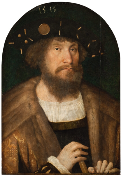Portræt af Christian 2. fra 1515