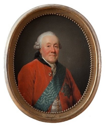 Jørgen Scheel malet i 1781