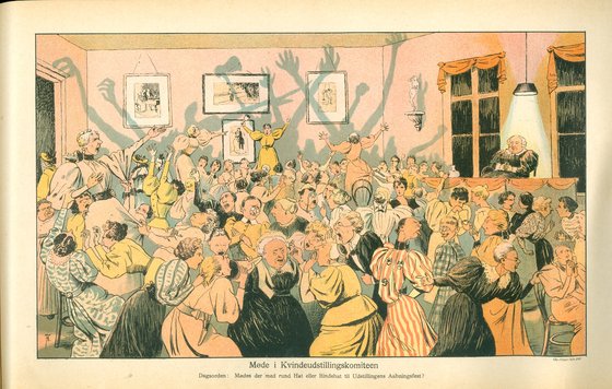 Kvindemødet 1895, Blæksprutten