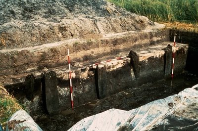 Et brofag udgravet i 1972.