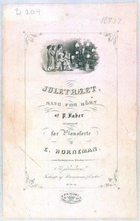 Forsiden af skillingstrykvisen fra 1848