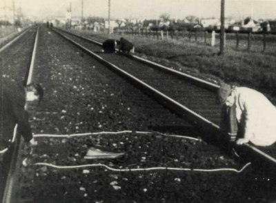 Jernbanesabotage 11. april 1945 ved Glostrup udført af modstandsbevægelsen