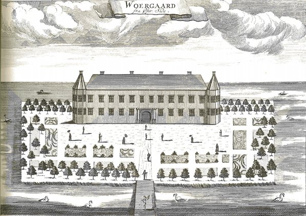 Kobberstik af Voergaard 1768