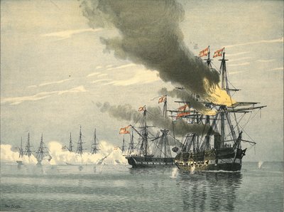 Slaget ved Helgoland i 2. slesvigske krig i 1864.