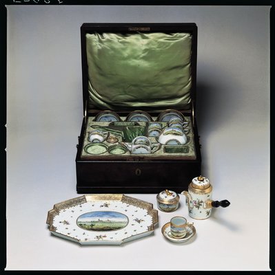 Porcelænsstel fra Den Kgl. Porcelainsfabrik, 1787