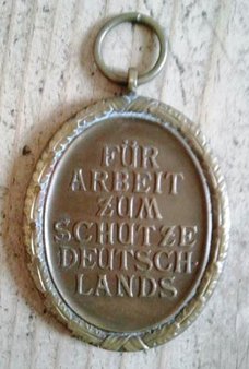 tysk medalje bagside