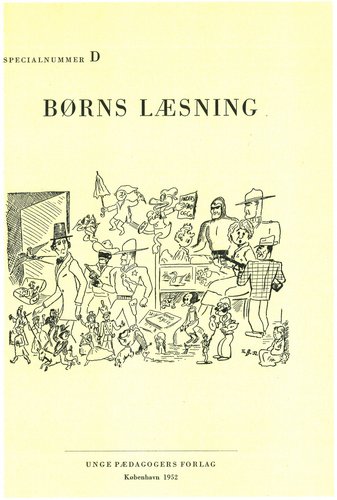 Specialnummer D af Børns Læsning fra 1952