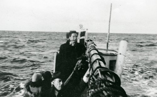 Flygtninge i fiskebåd 1943