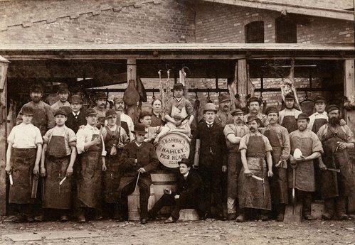 Horsens andelsslagteri omkring år 1900