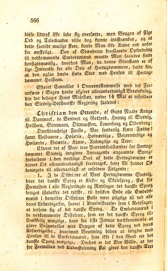 Sprogreskriptet af 14. maj 1840