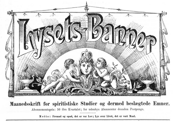 Det spiritistiske tidsskrift Lysets-Banner