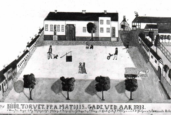 Familien Dragheims sygehus på Hjultorvet i Viborg