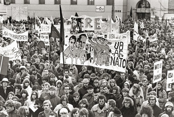 Vietnamdemonstration i København i 1969