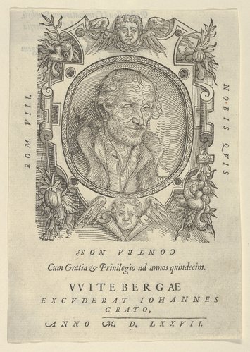 Træsnit af Philipp Melanchthon