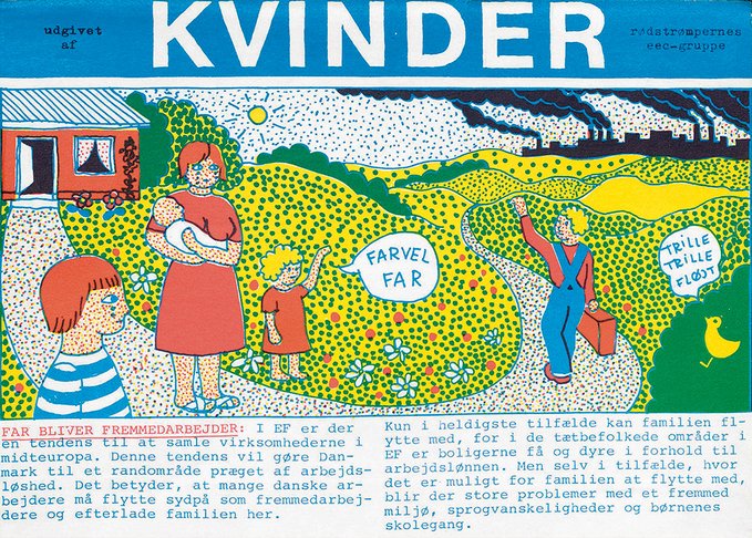 A pamphlet from the 1972 referendum on Danish membership of the EC