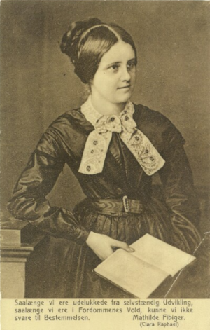 Mathilde Fibiger, 1850-60