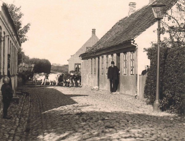 Sct. Ibsgade i Viborg, ca. 1890