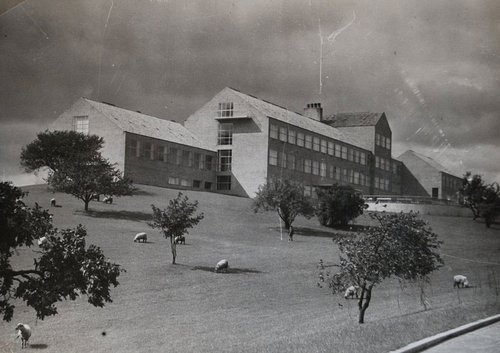 Aarhus Universitets første bygning i 1934
