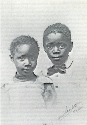 Børnene Alberta og Victor fra Sct. Croix
