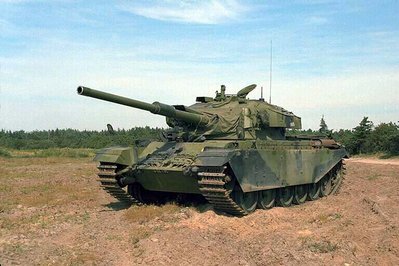 Den britiske Centurion-kampvogn