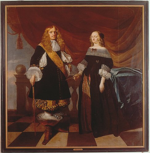 Christen Skeel 'den Rige' og Birgitte Rosenkrantz