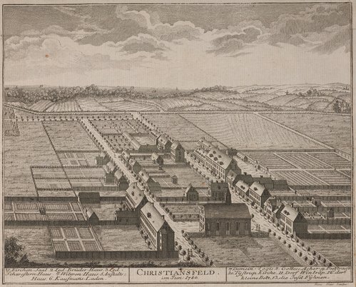 Christiansfeld i 1780