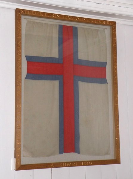 Det første færøske flag