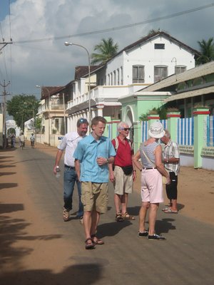 Danske turister i Tranquebar