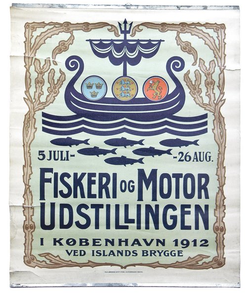 Fiskeri- og Moterudstillingen i København 1912 ved Islands Brygge