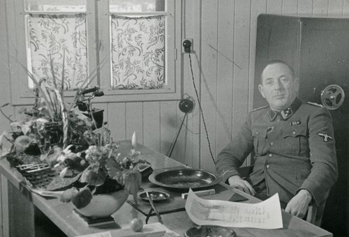 Frøslevlejrens kommandant SS-Hauptsturmführer Schriever