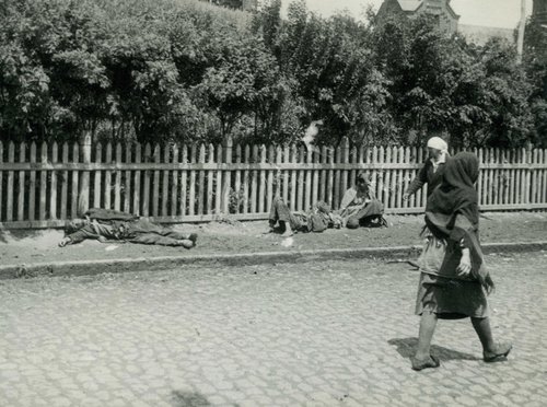Udhungrede bønder under Holodomor