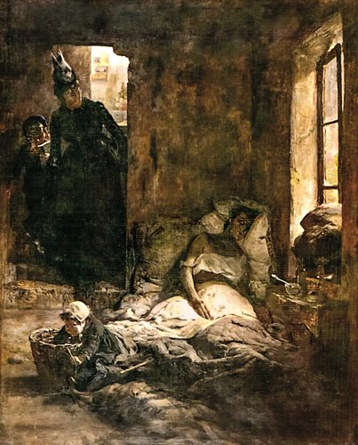 'Velgørenheden' (La Caridad), malet i Paris 1888. 