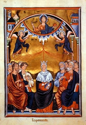 Illustrationer fra Ingeborgs psalter fra omkring år 1200