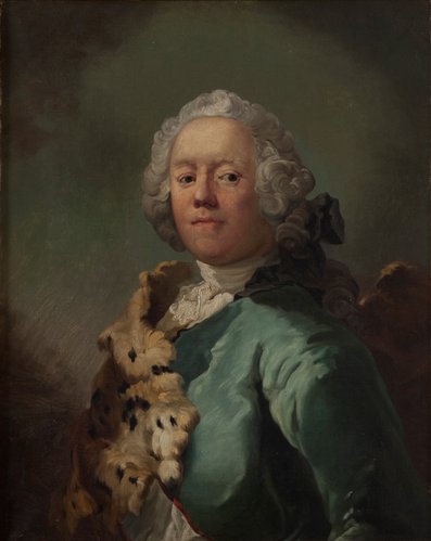 Jørgen Scheel malet ca. 1750