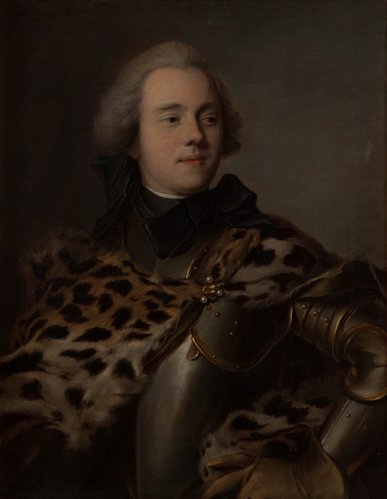 Jørgen Scheel malet i 1738