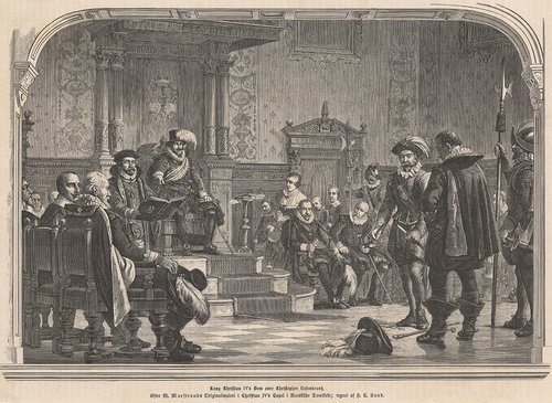 Christopher Rosenkrantz dom ved Kongens Retterting i 1610