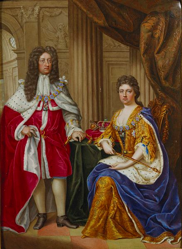 Prins Jørgen og dronning Anne af Storbritannien