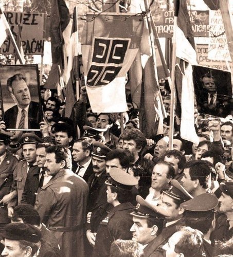 Protestmøde i Podgorica