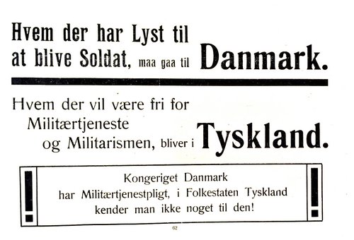 Hvem der har lyst til at blive soldat, må gå til Danmark