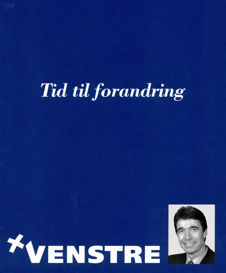 Forsiden af Venstres partiprogram fra 2001