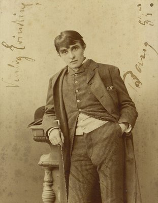 Herman Bang fotograferet i 1885