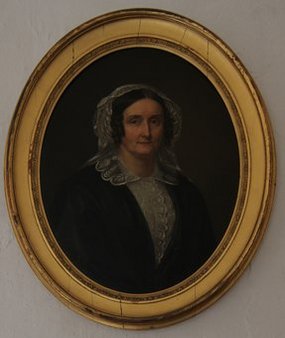 Christiane Pin (1796-1855) hustru til Christen Scheel (1792-1844)