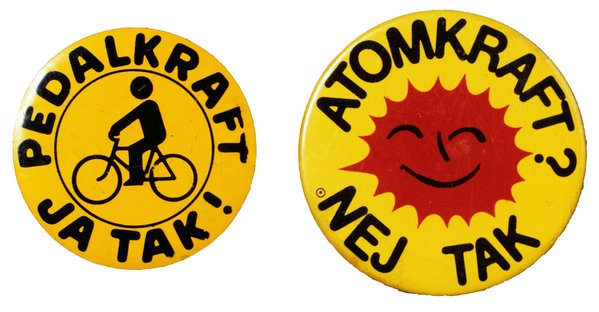 To anti-atomkraft badges