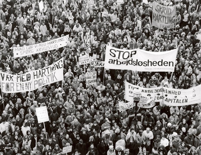 Demonstration mod Store Bededagsforliget i maj 1974