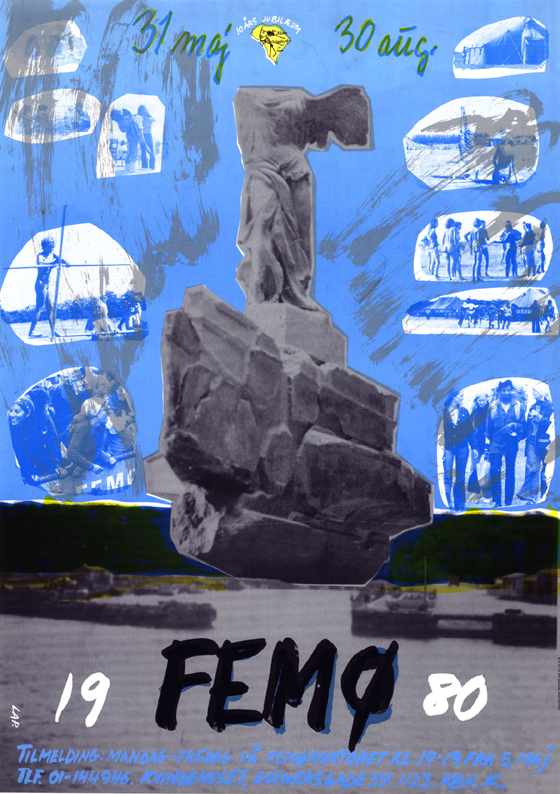 Fedt fortov Kontur Femø Kvindelejr 1971-